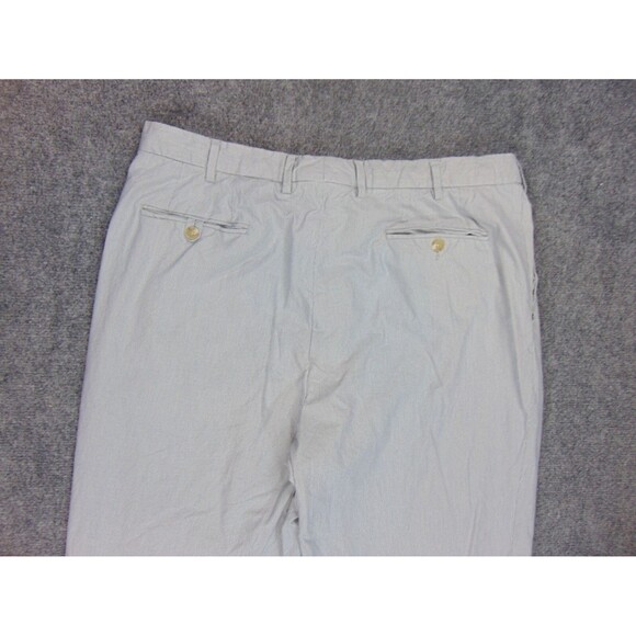 Bobby Jones Collection Golf Pants Mens 38x30 Blue Pin Stripe Made in Italy - Picture 5 of 12